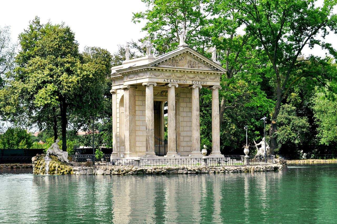 villa borghese roma italia