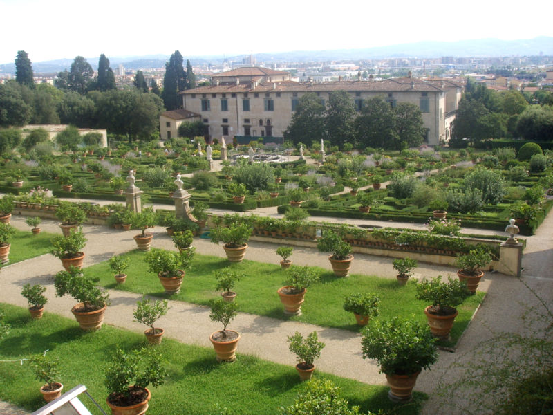 Giardini della Villa Medicea di Castello, Firenze