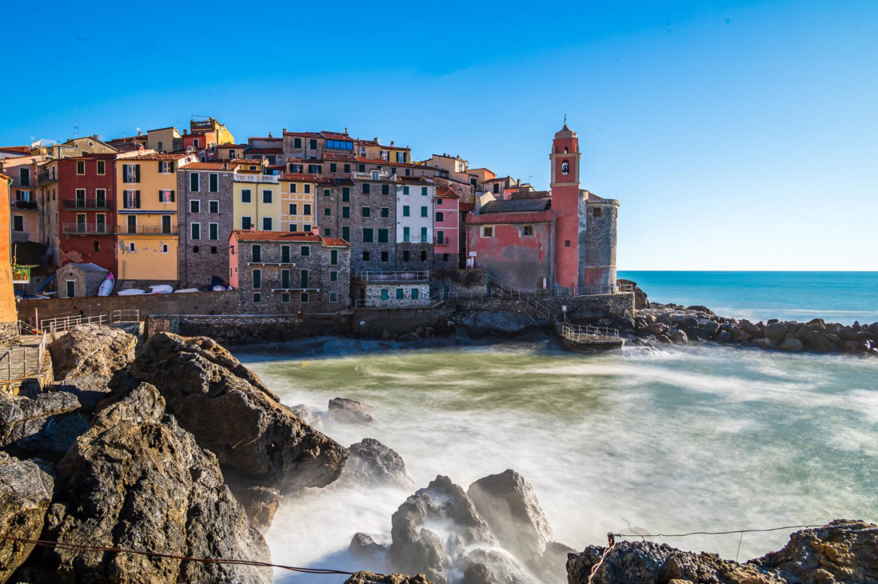 villaggio di tellaro in italia