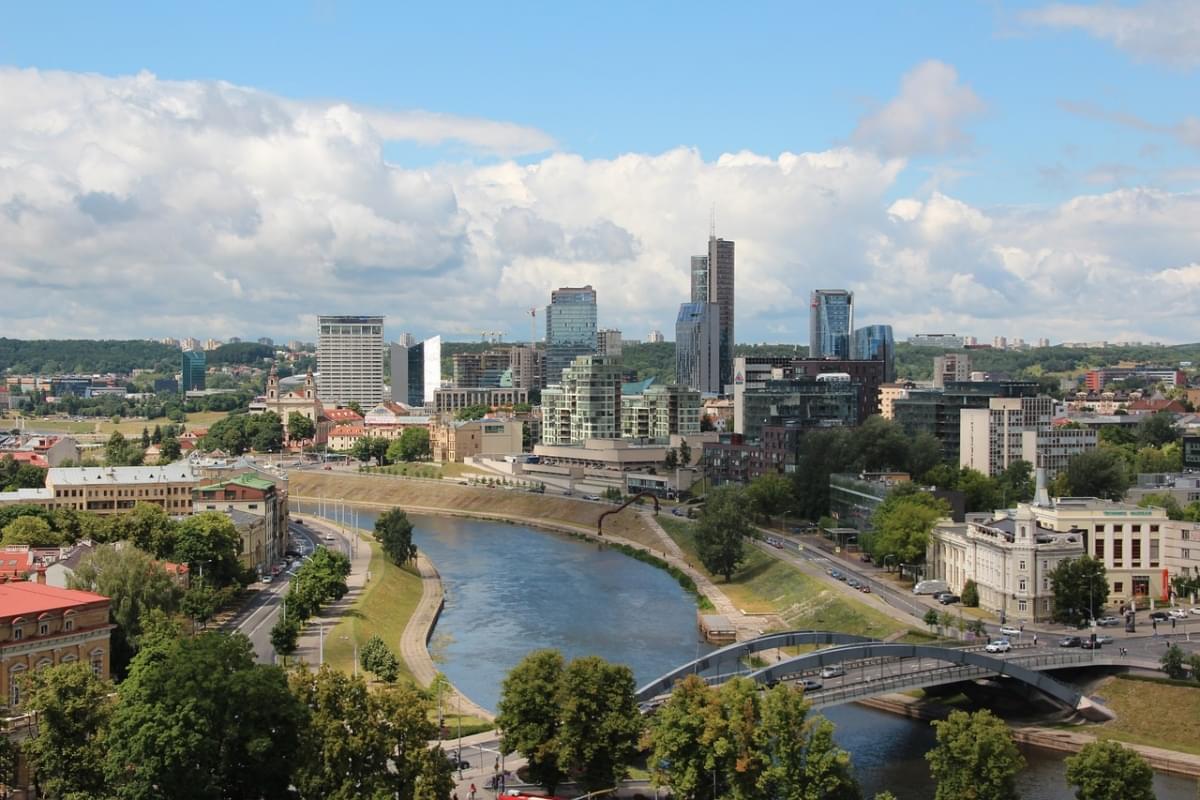 vilnius panoramica river