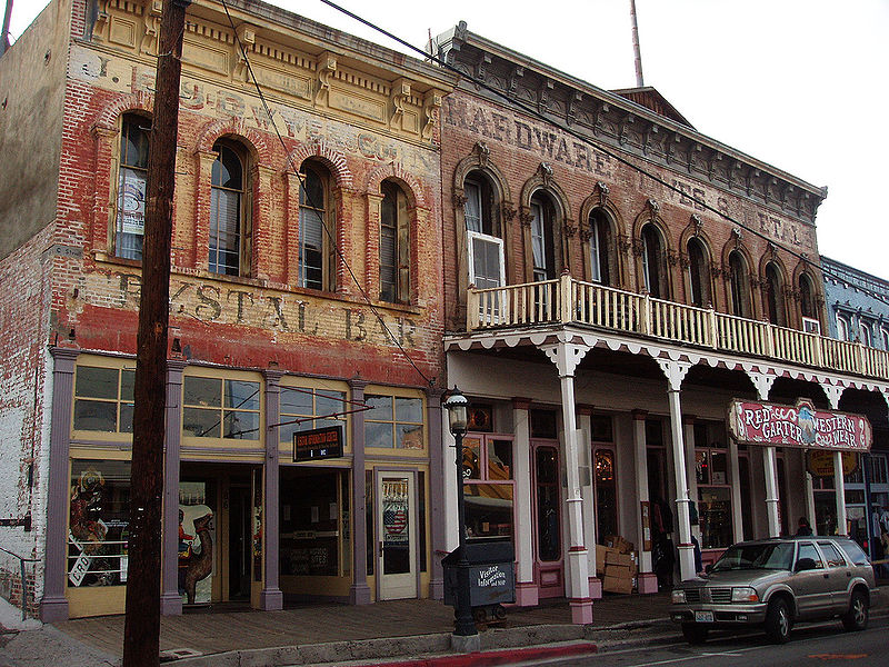 Costruzione a Virginia City