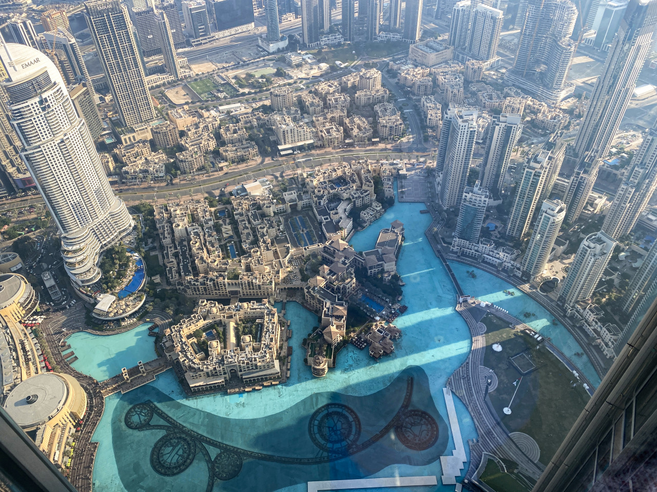 vista dal burj khalifa 3