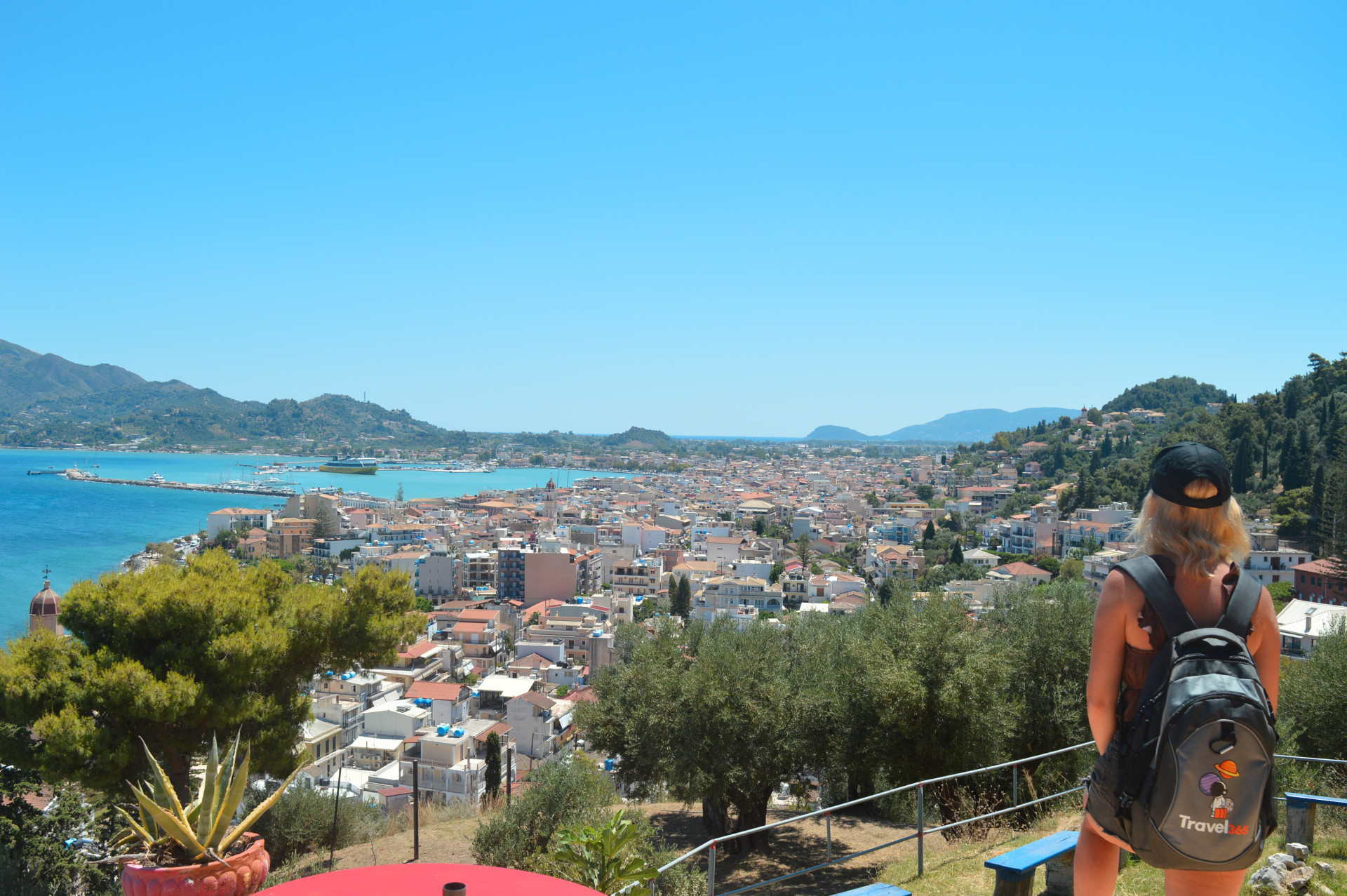 vista dal locale the best view of the island