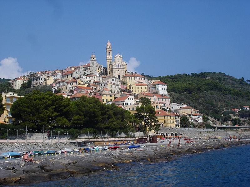 vista di cervo imperia