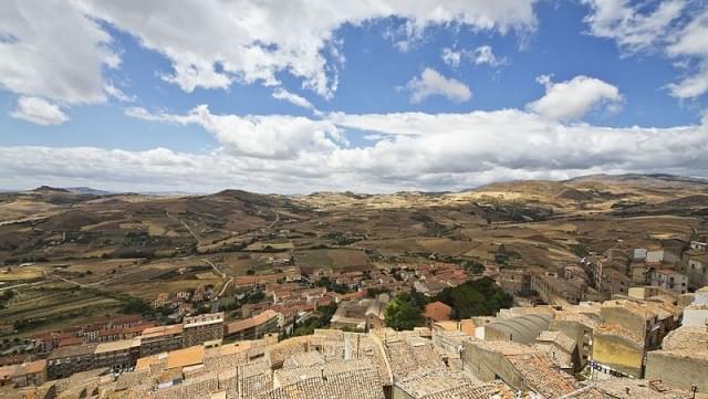 vista di gangi dall alto