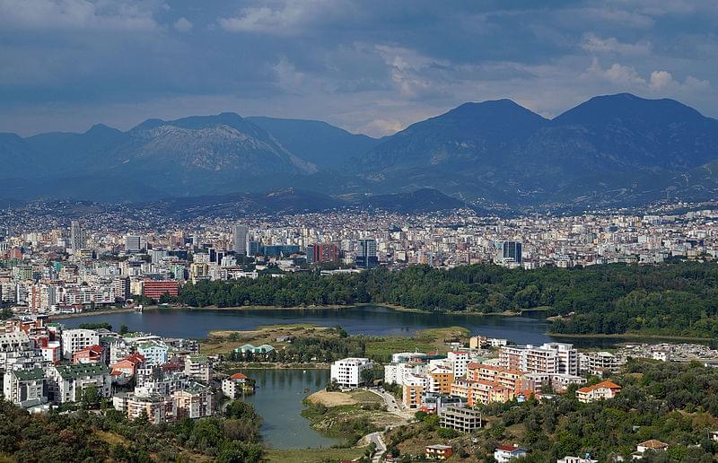 vista di tirana