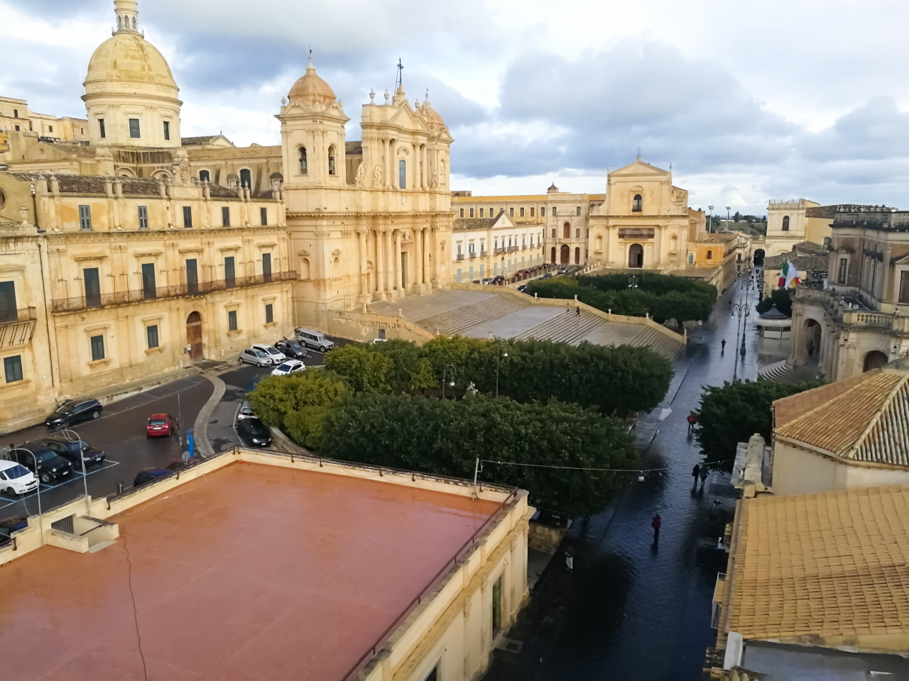 vista duomo da campanile chiesa di s carlo