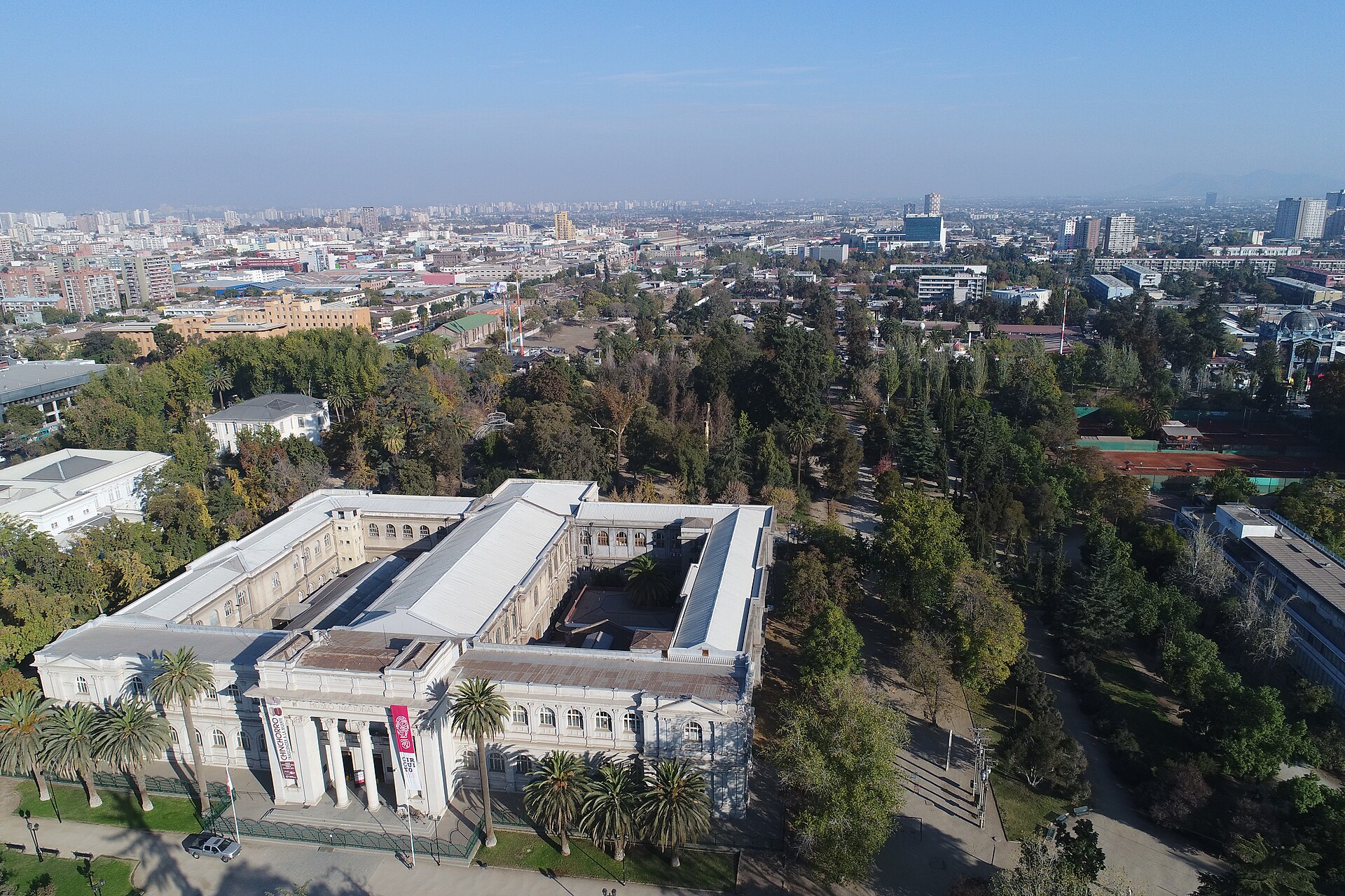 vistaaereadelmuseonacionaldehistorianaturalydelsectorsurdelparquequint