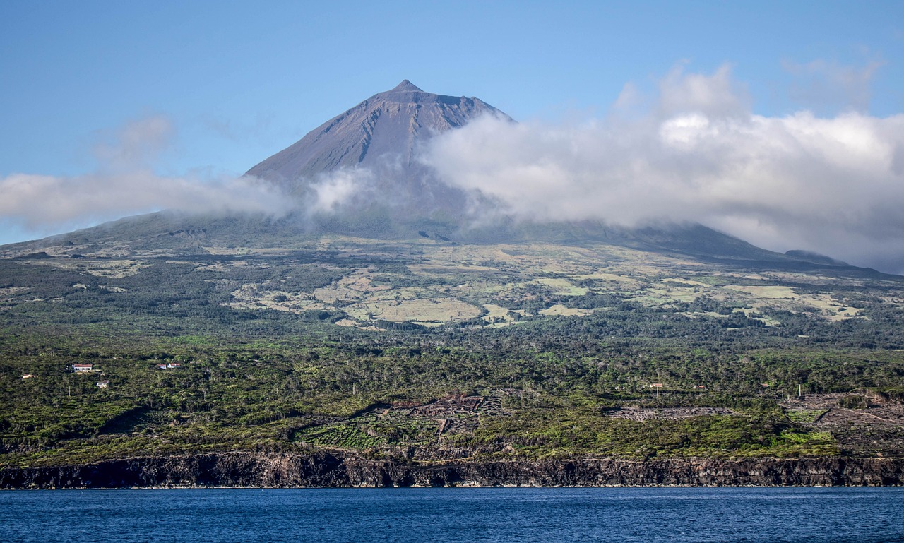 vulcano natura azzorre montagna