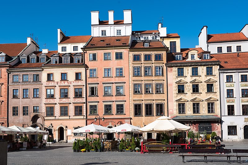 warszawa rynek starego miasta