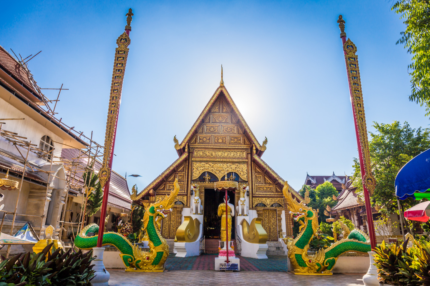 wat phra singh temple is a buddhist temple located in chiang rai