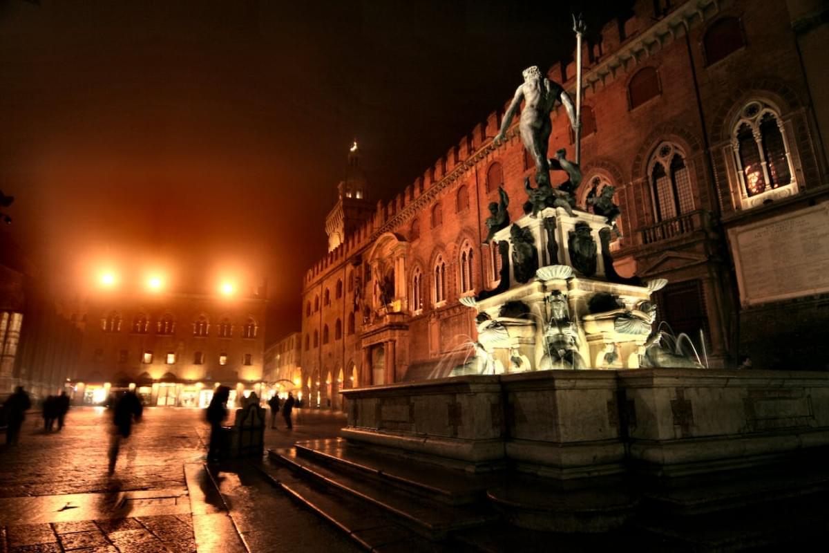 water fountain during nighttime 1