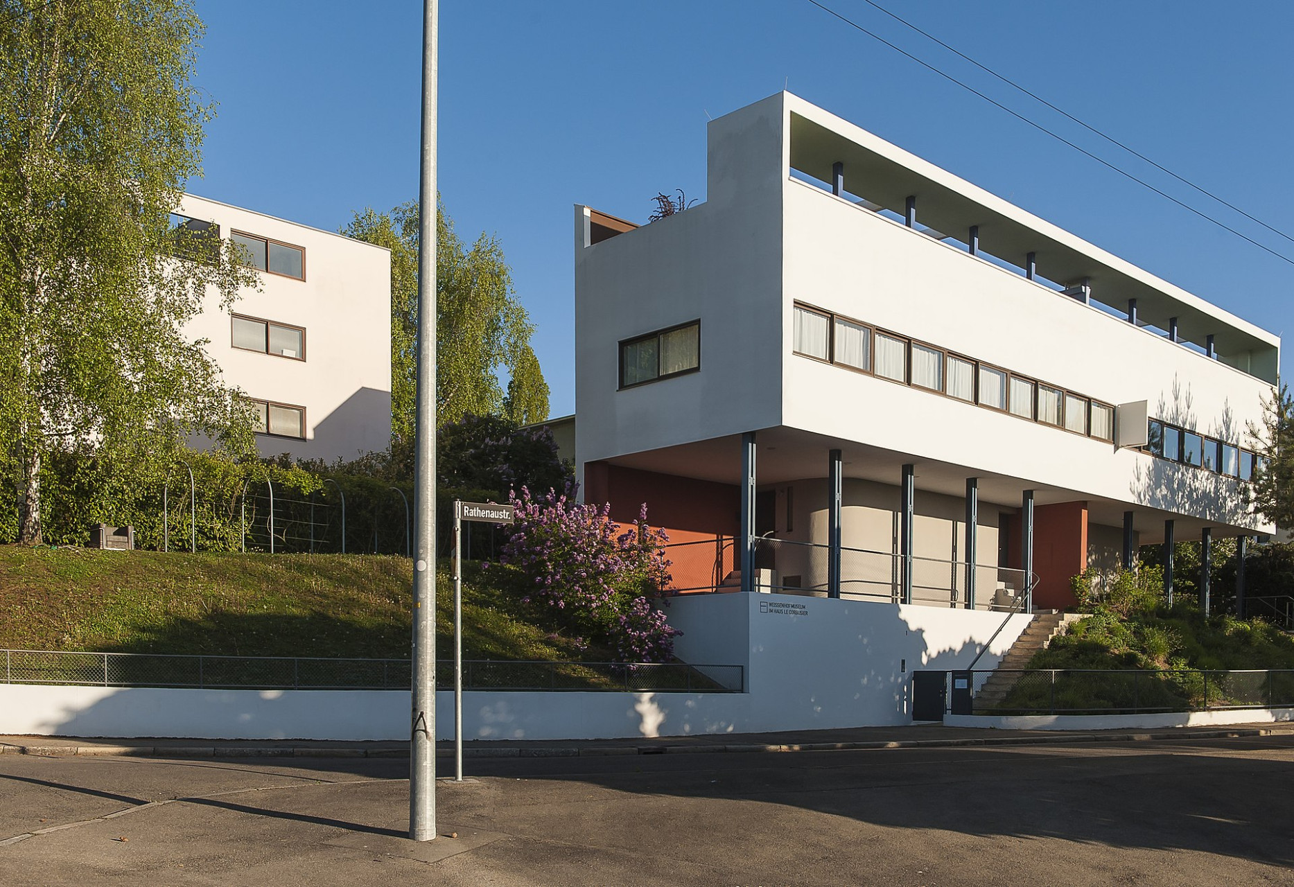 Weissenhofmuseum Stoccarda: casa Le Corbusier, architettura UNESCO