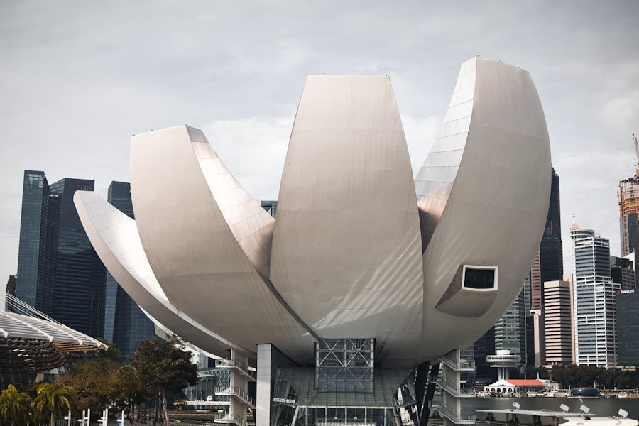 white concrete building 1