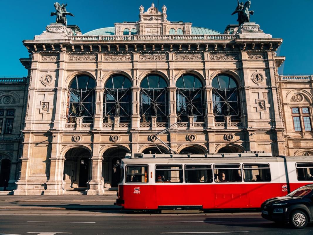 white historic building under blue sky