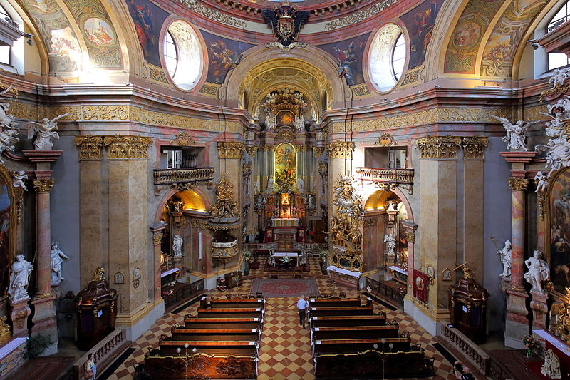 wien peterskirche innenansicht