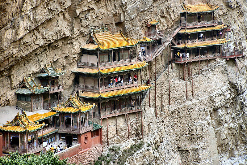 Xuánkōng Sì o monastero sospeso - Cina