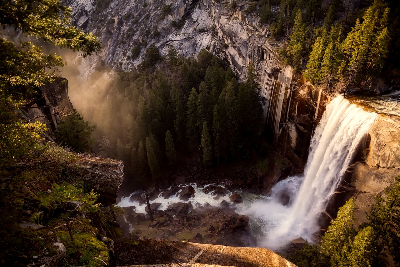 yosemite parco nazionale cascata