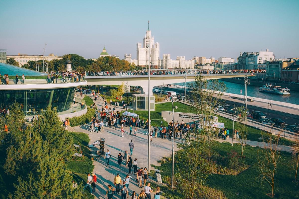 zaryadye park moscow moskau