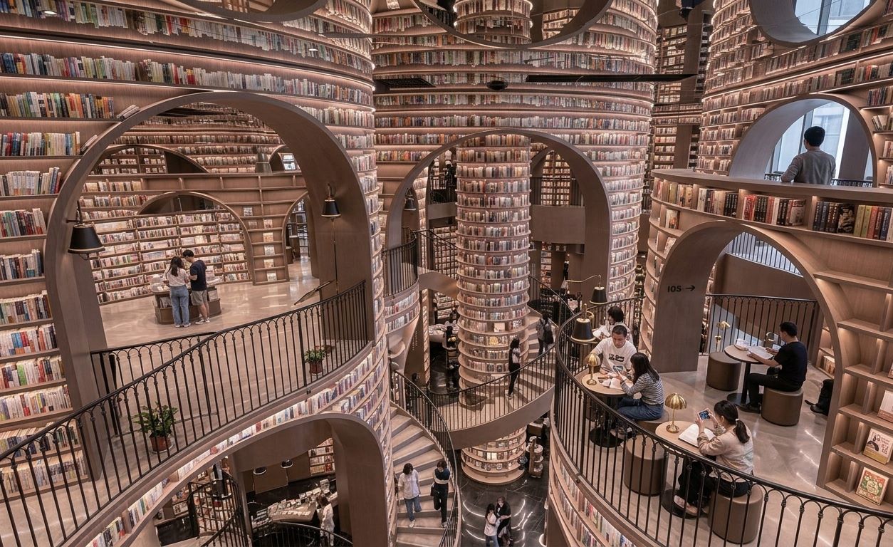 zhongshuge dujiangyan library