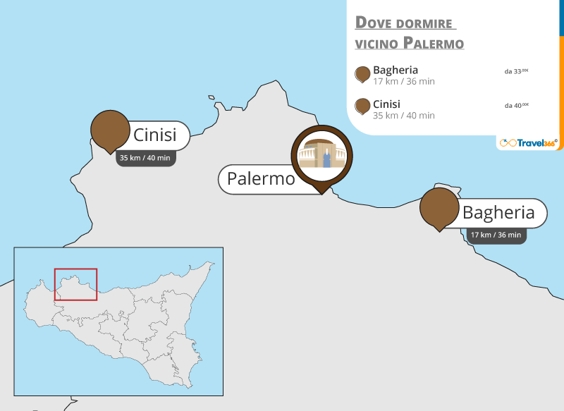 zone nei dintorni di palermo dove dormire